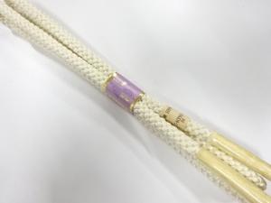 未使用品　正絹　手組帯締め